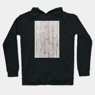 White Painted Brick Wall Hoodie